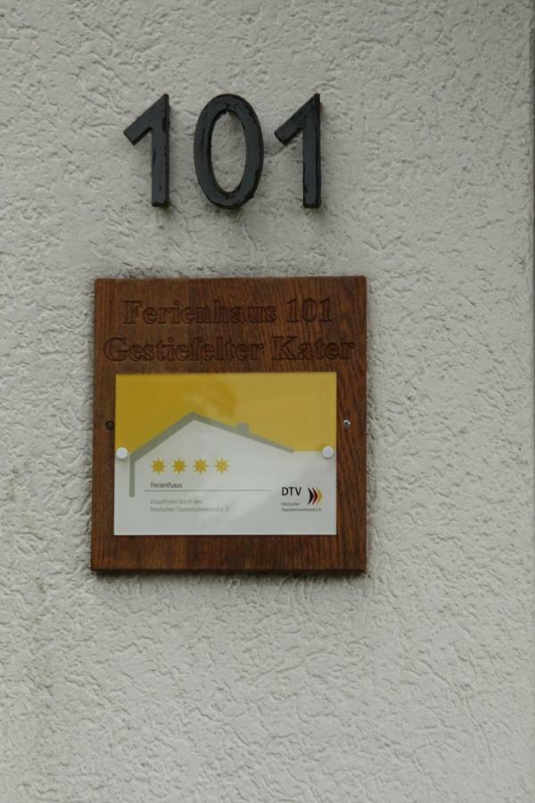 Ferienhaus "Gestiefelter Kater" Am See Im Bergland Kirchheim  Exterior photo